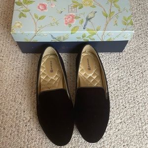 Birdies Starling Velvet Flats